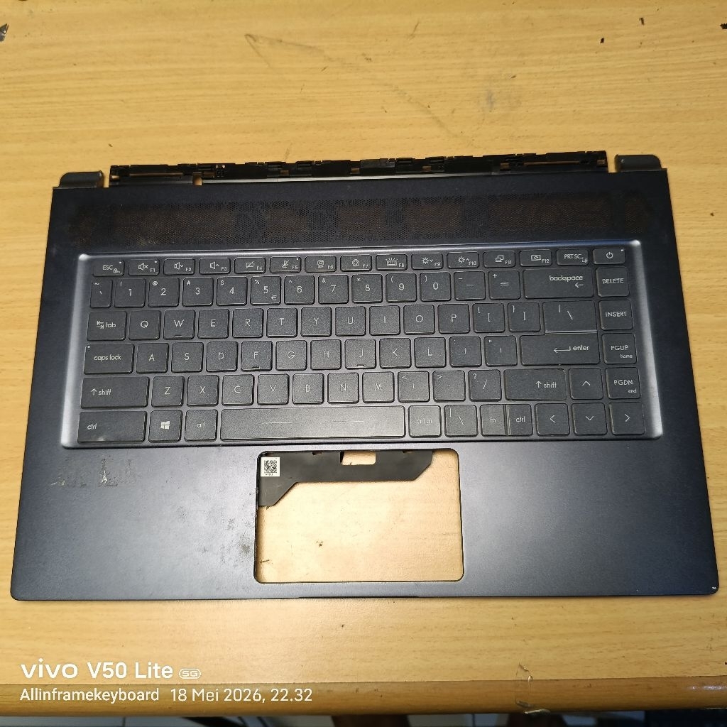 Frame keyboard Laptop msi Delta 15 A5EFK(MS-15CK) Original cabutan