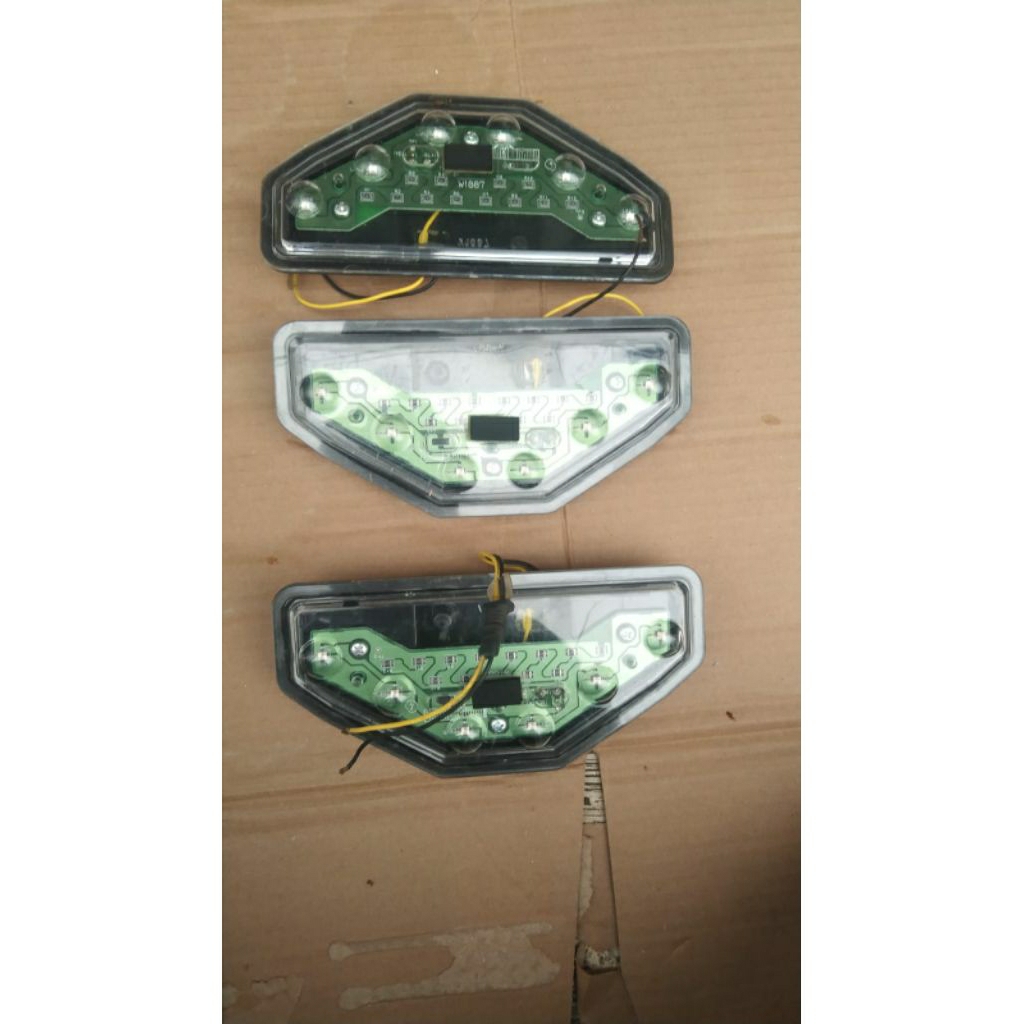 pcb vcb lampu stop nmax old lama