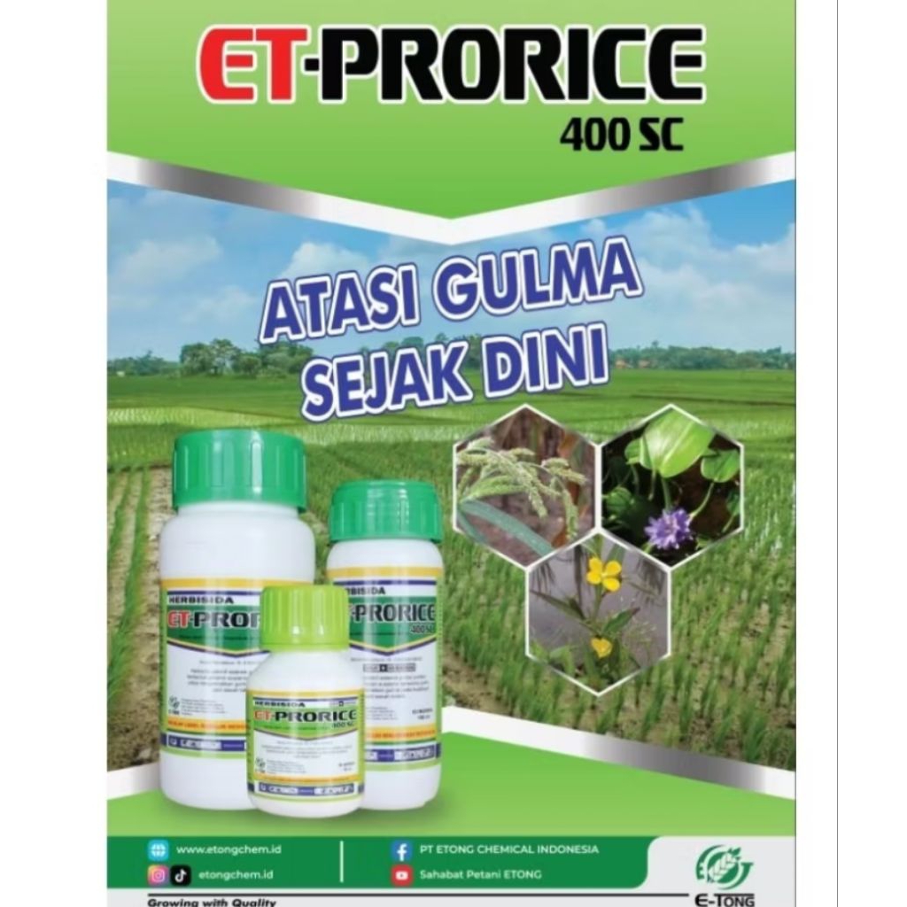 ET PRORICE 400sc 50ml herbisida padi