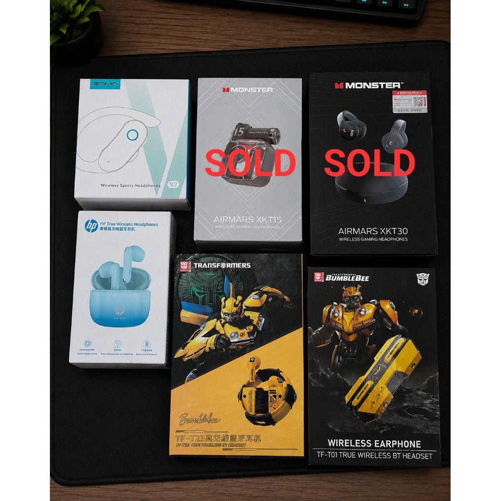 Earphone Monster x Transformers Earphone TWS Bluetooth