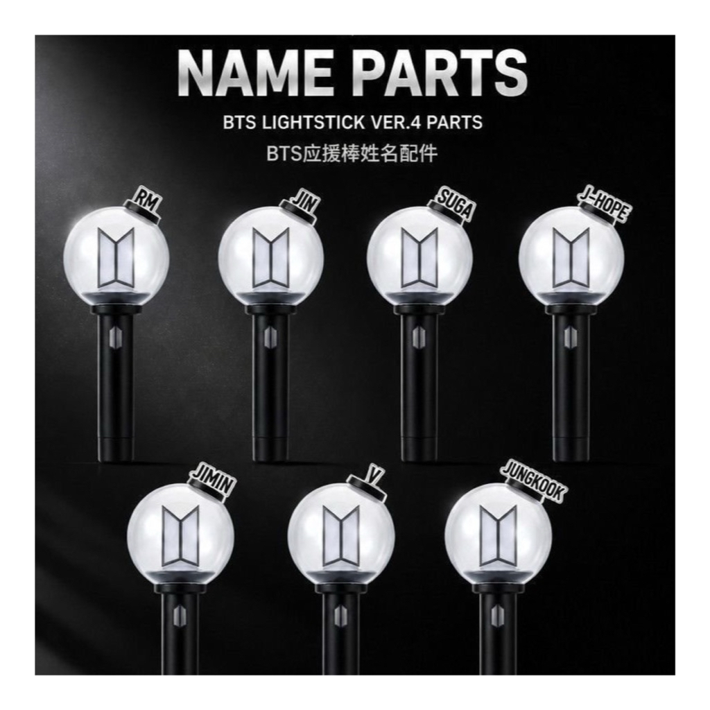 [PO] BTS NAME PARTS LS VER 4 FANMADE