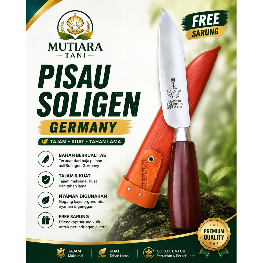 pisau garpu soligen germany premium quality