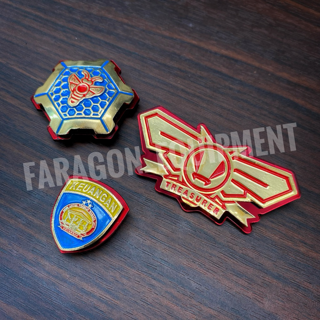Pin Keuangan Polri | Roda Keuangan Polri | Wing treasurer Polri | Pin Keuangan Polri Terbaru Premium