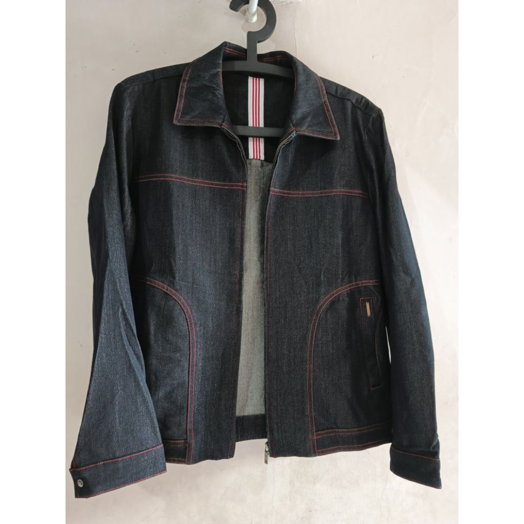 Jaket casual ziper wolsey