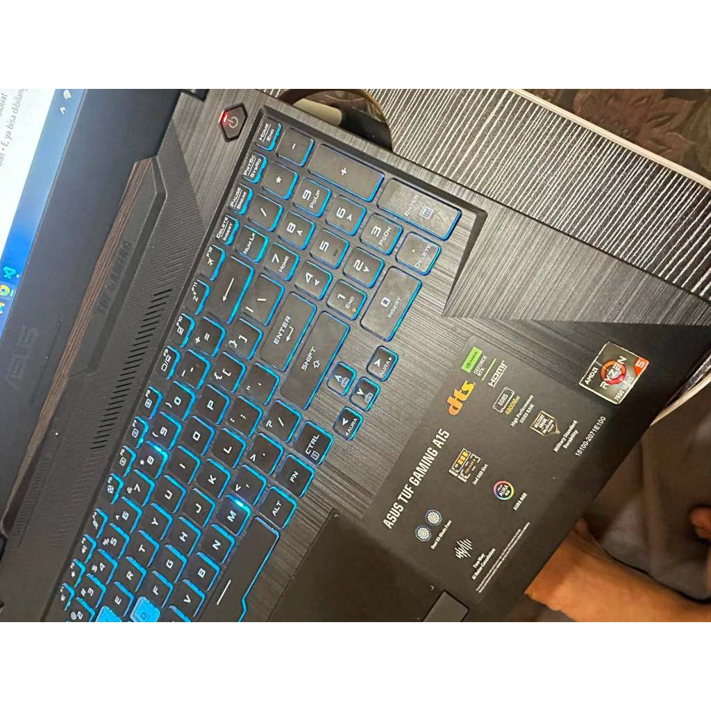 SECOND ASUS TUF Gaming A15 (15")  AMD Ryzen 5 7000 (Hexa-Core)+ RTX 2050