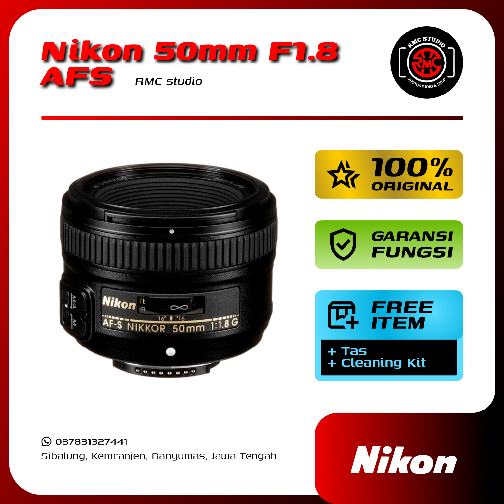Nikon 50mm f1.8 afs mulus