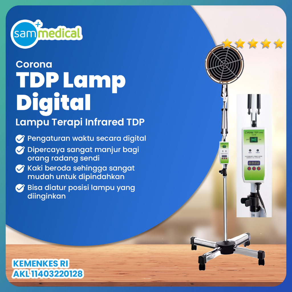 Corona TDP Digital CQ-99 / Lampu TDP