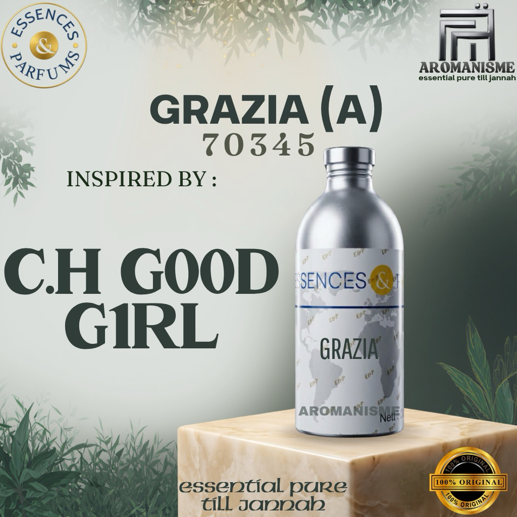 BIBIT PARFUM CH G00D G1RL ESSENCES GRAZIA GRADE A SEGEL 500GRAM