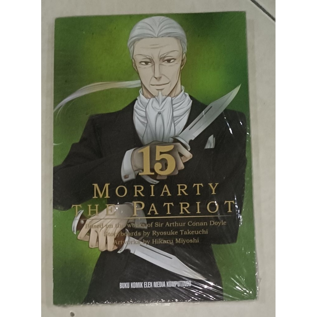 komik Moriarty the patriot vol 15 original segel