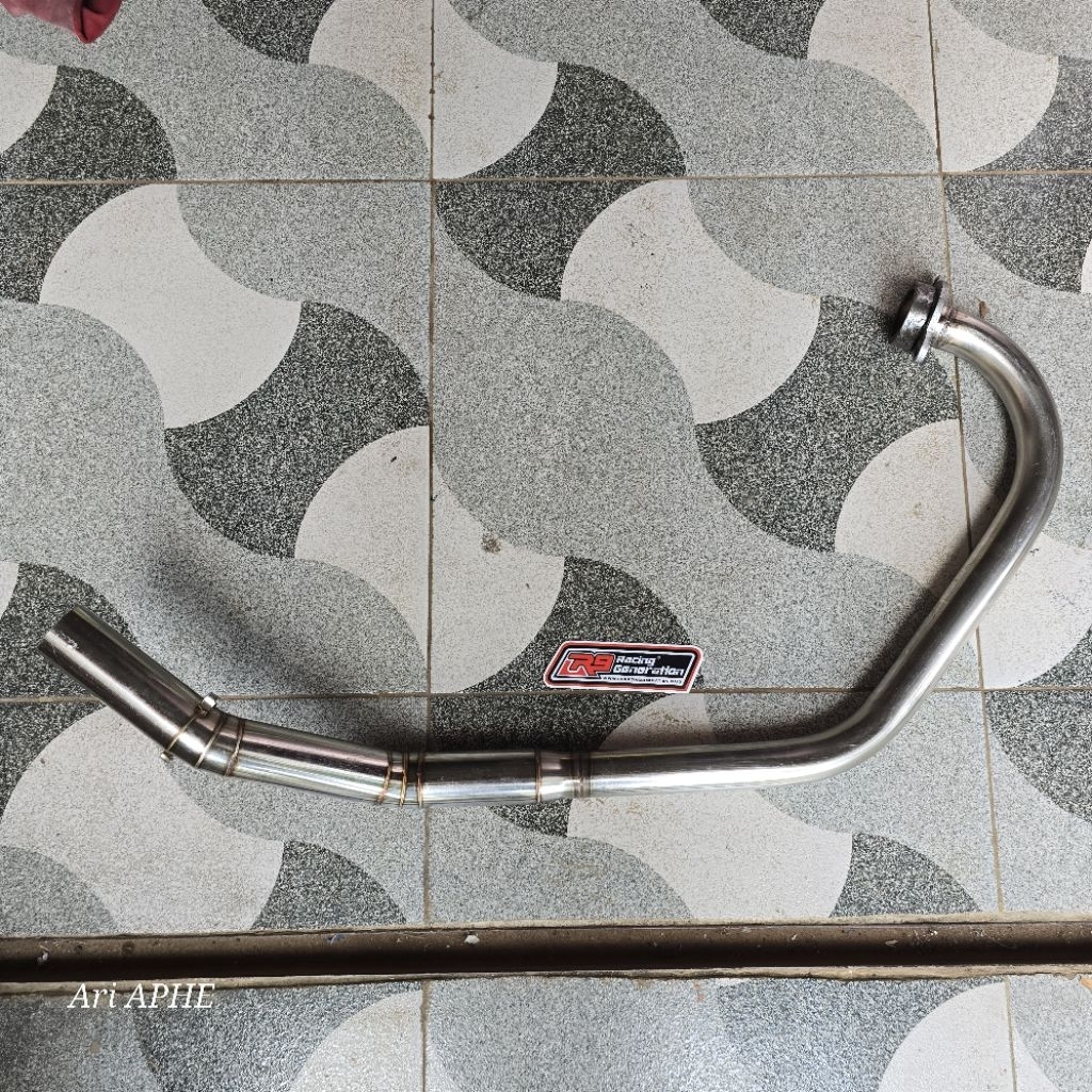 header pipa leher knalpot 38mm KONIC by R9 original yamaha SCORPIO Z 225