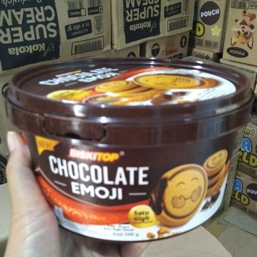 Biskitop Chocolate Emoji 250gr