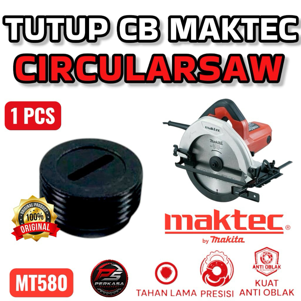 Tutup Carbon Brush Maktec Circularsaw MT580 Tutup CB MT 580