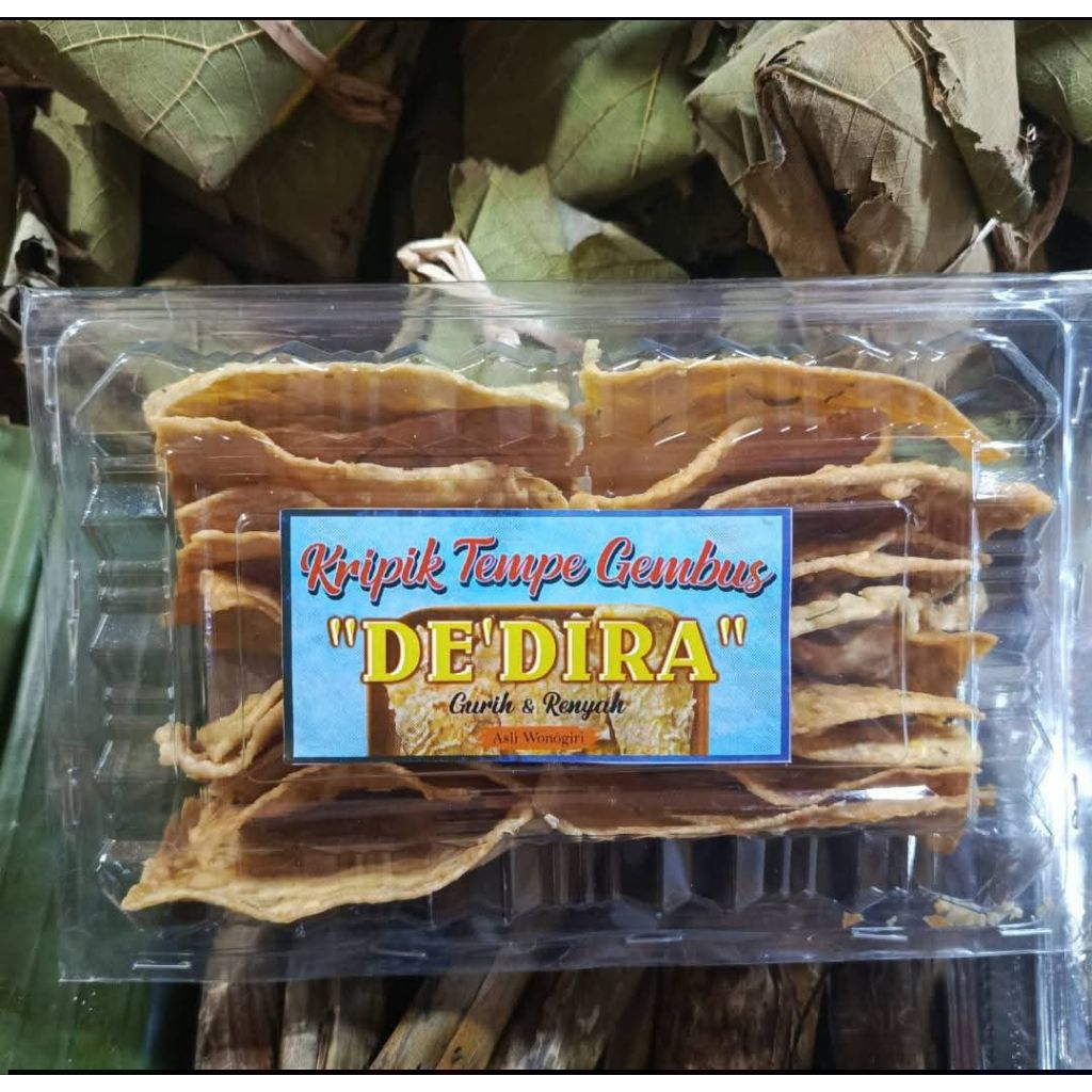 kripik tempe gembus Wonogiri.