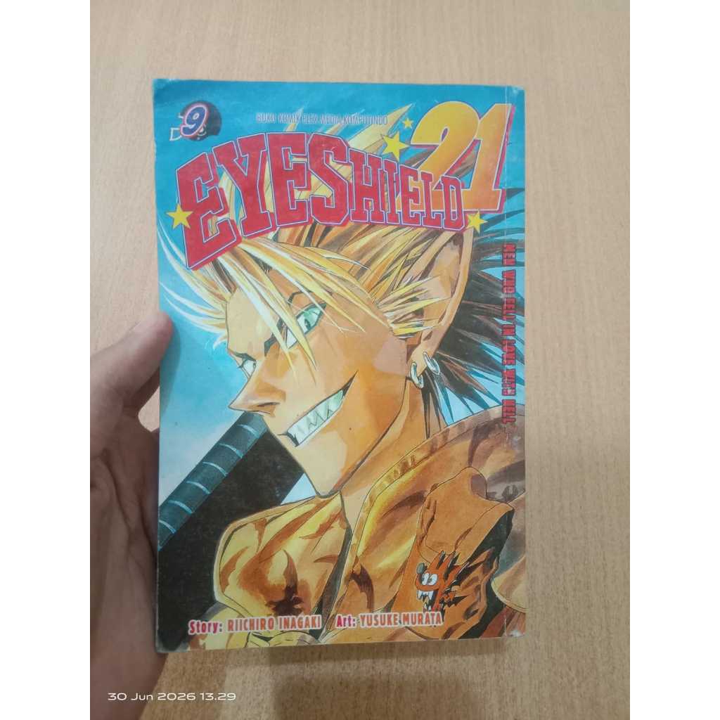 Komik Eyeshield 21 Volume 9 Kolpri - Manga Jepang Cabutan