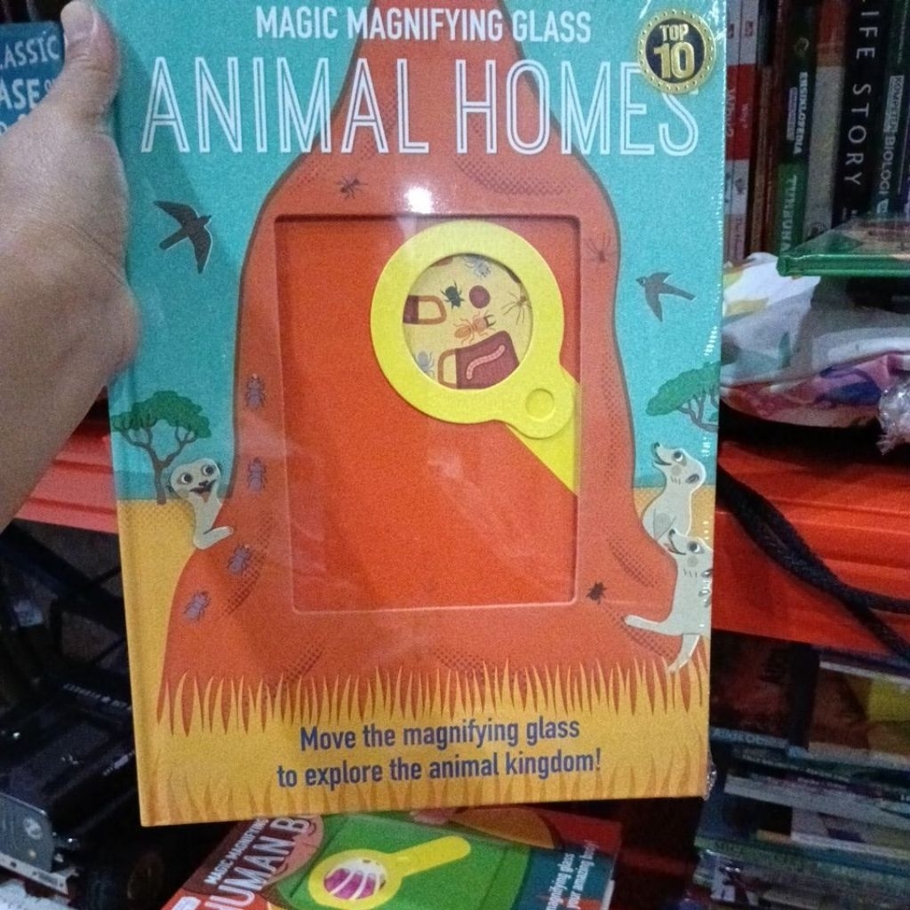 Magic Magnifying Glass Animal Homes