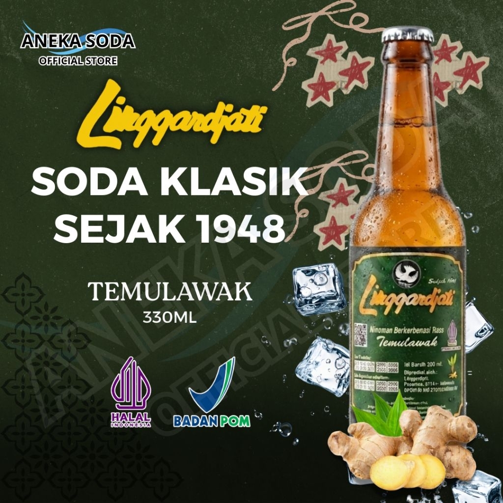 Limun Linggardjati Temulawak 330ml Halal Termurah