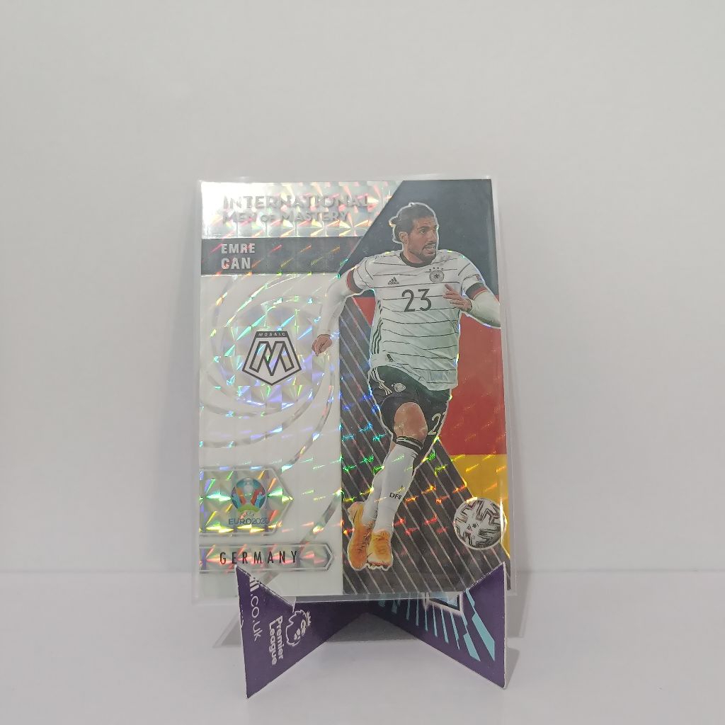 Kartu Bola 2021 Panini Mosaic Euro 2020 Insert Card International Men of Mastery Emre Can Germany Je