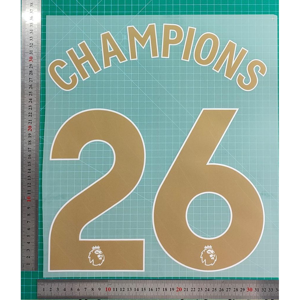 [NAMESET HK] CHAMPIONS 26 ARSENAL EPL