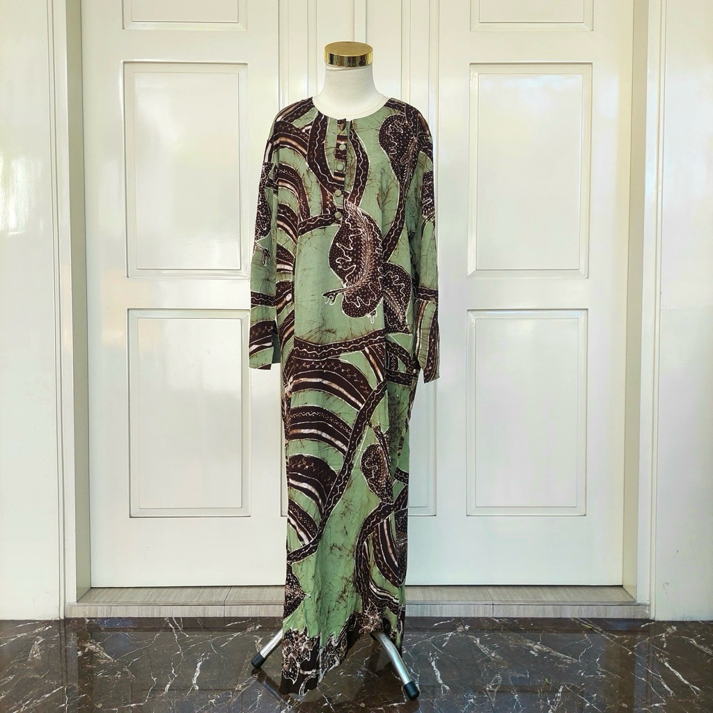 (Daster Luza) Aneka Longdress Kancing (Busui Friendly) by Luza Batik Pekalongan