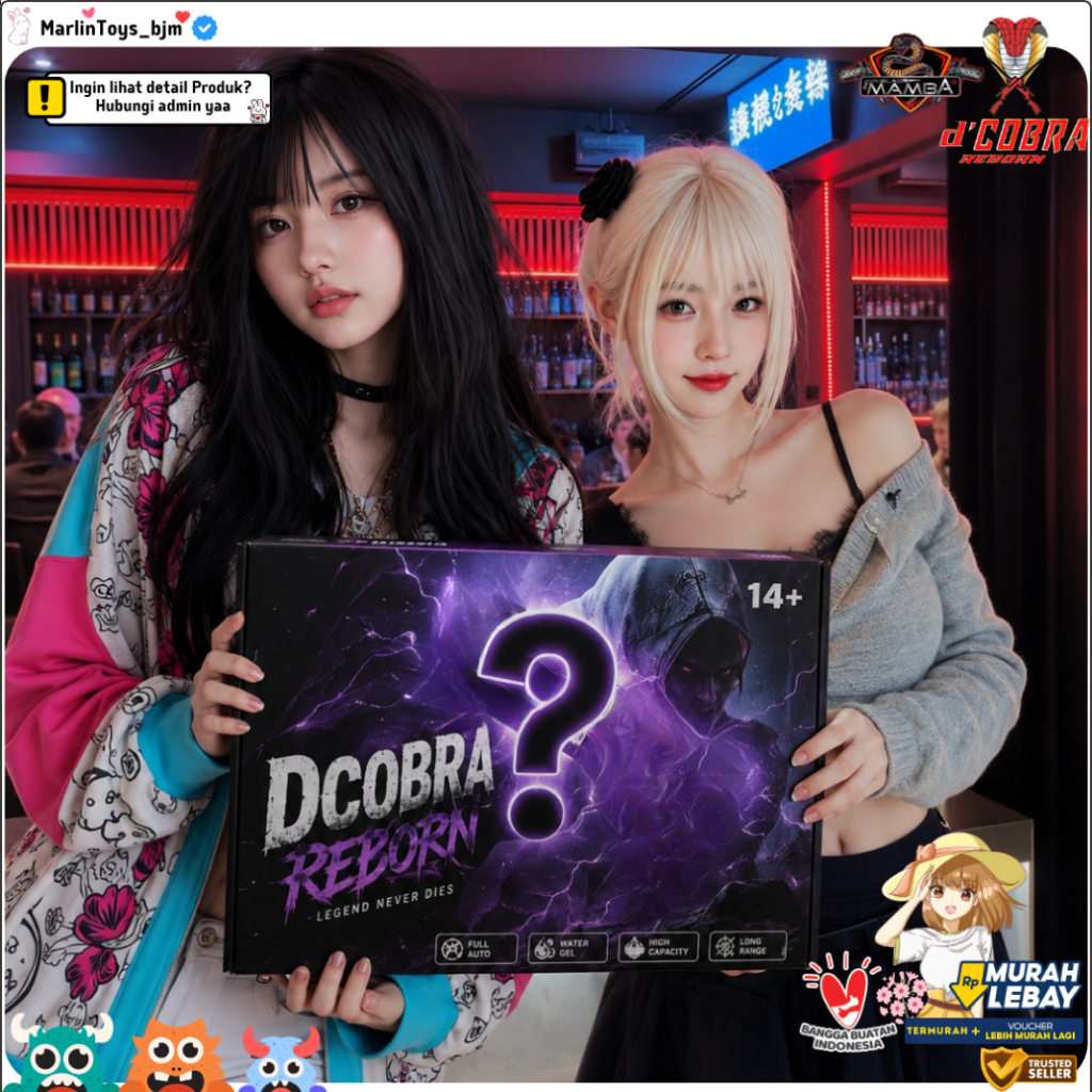 Mainan Decobra Reborn Koleksi Battle Game - M301 Bison - M790 - M416 Original Edition Spesial Dcobra