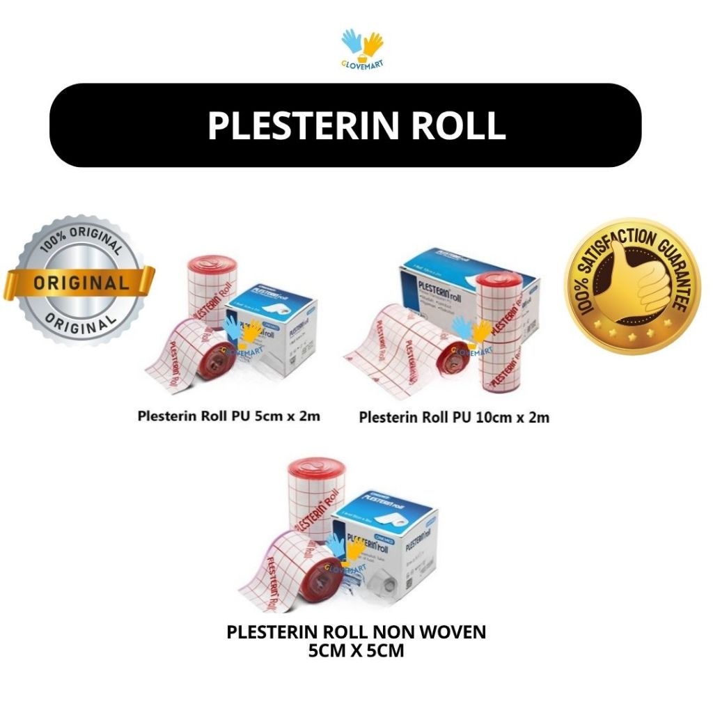 Plesterin Roll / Plester Waterproof / Plesterin Waterproof / Plester Luka