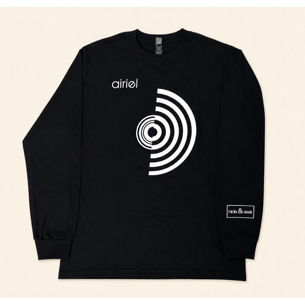 Kaos Band Airiel - Hide & Seek Official Merch Shoegaze
