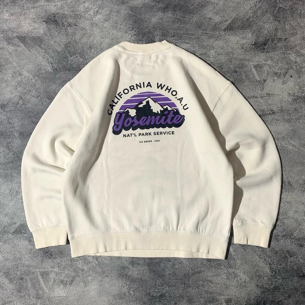 CREWNECK WHO CALIFORNIA