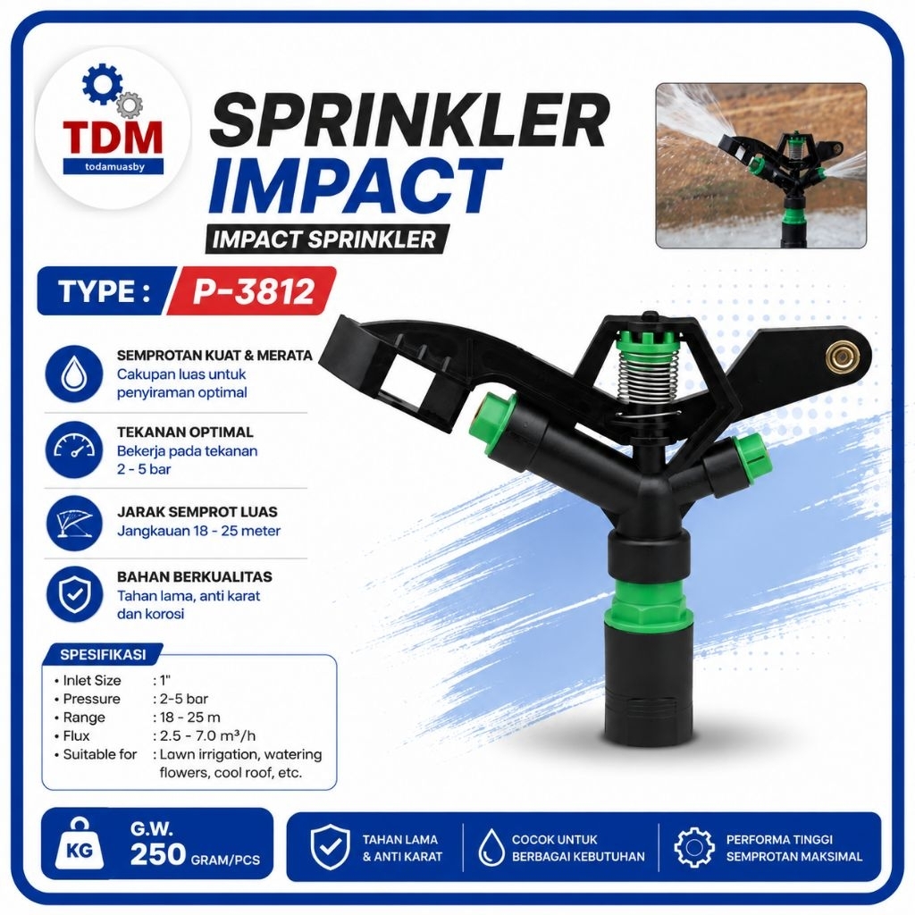 impulse sprinker/pancuran/ alat siram tanaman