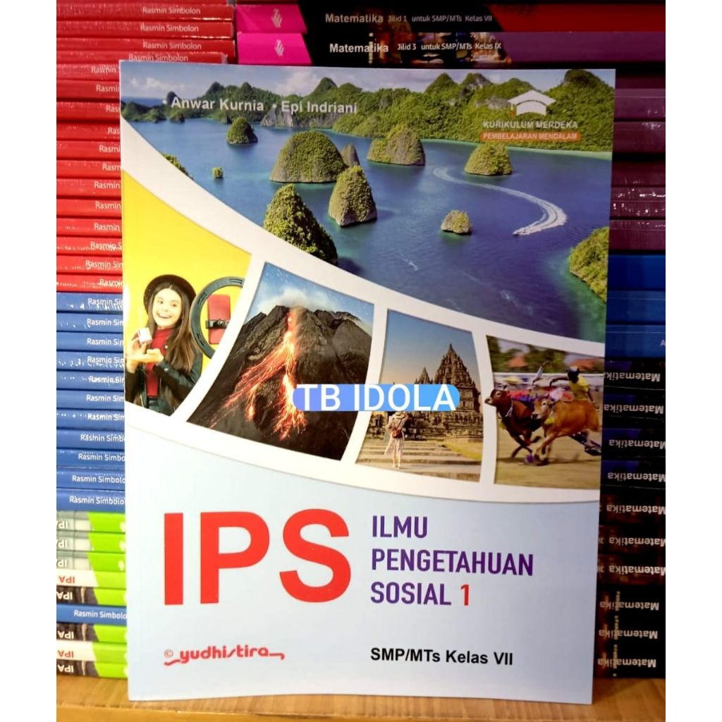 Buku IPS Kelas 7 SMP Kurikulum Merdeka Yudhistira