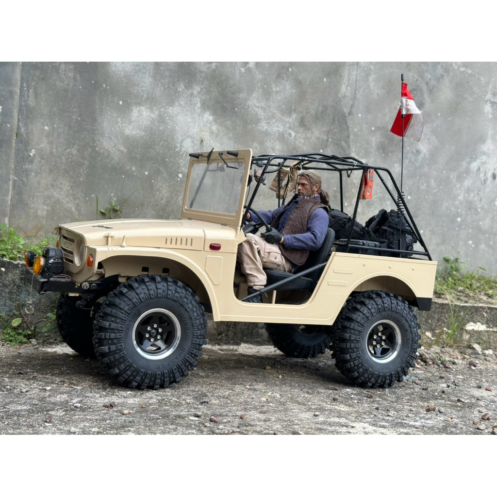 RC FMS JIMNY SKALA 1:6 INCLUDE AKSESORIS KITBASH 1/6