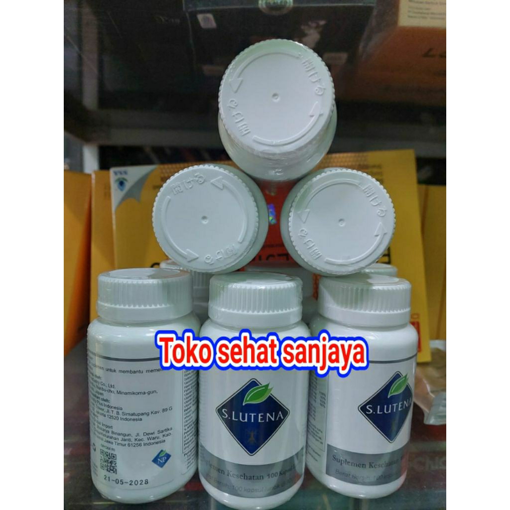 Asli S Lutena isi 100 sofgel Lutena / S lutena asli japan 100%