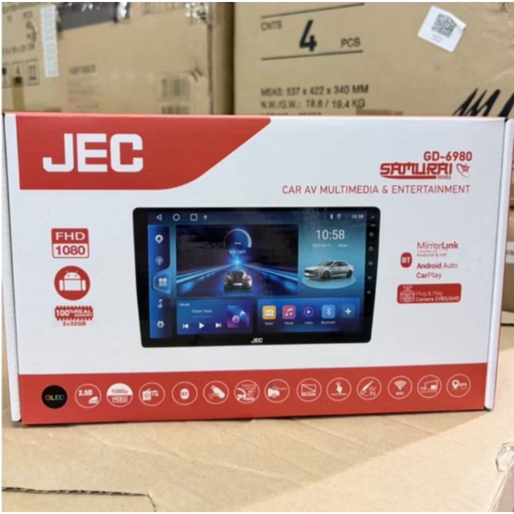Head Unit Android 9 inch Audiobank / JEC