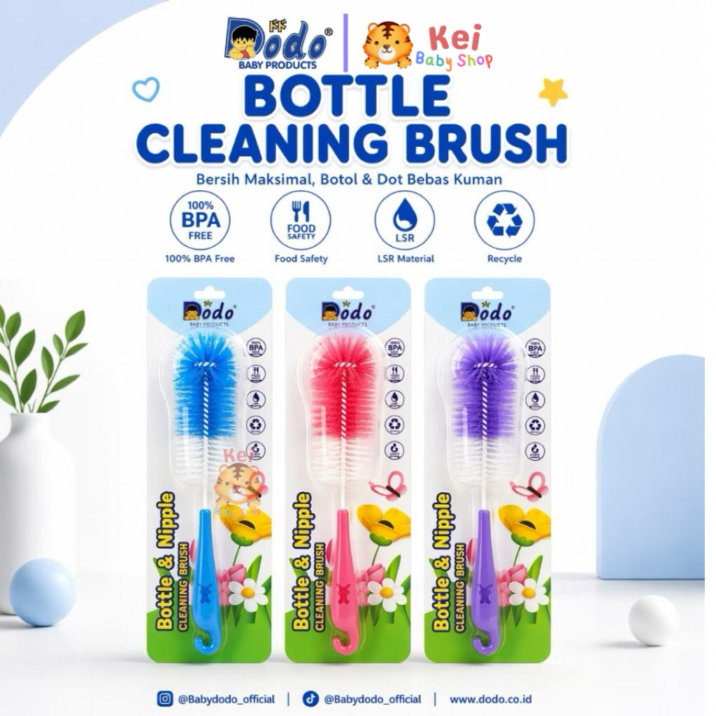 Dodo Bottle Nipple Brush Sikat Botol Dot