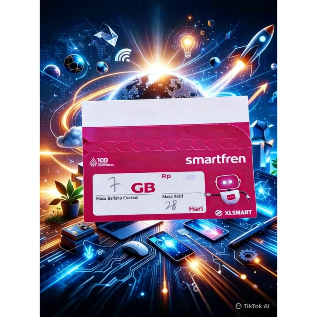 SEGEL 100 % Perdana smartfren 7gb