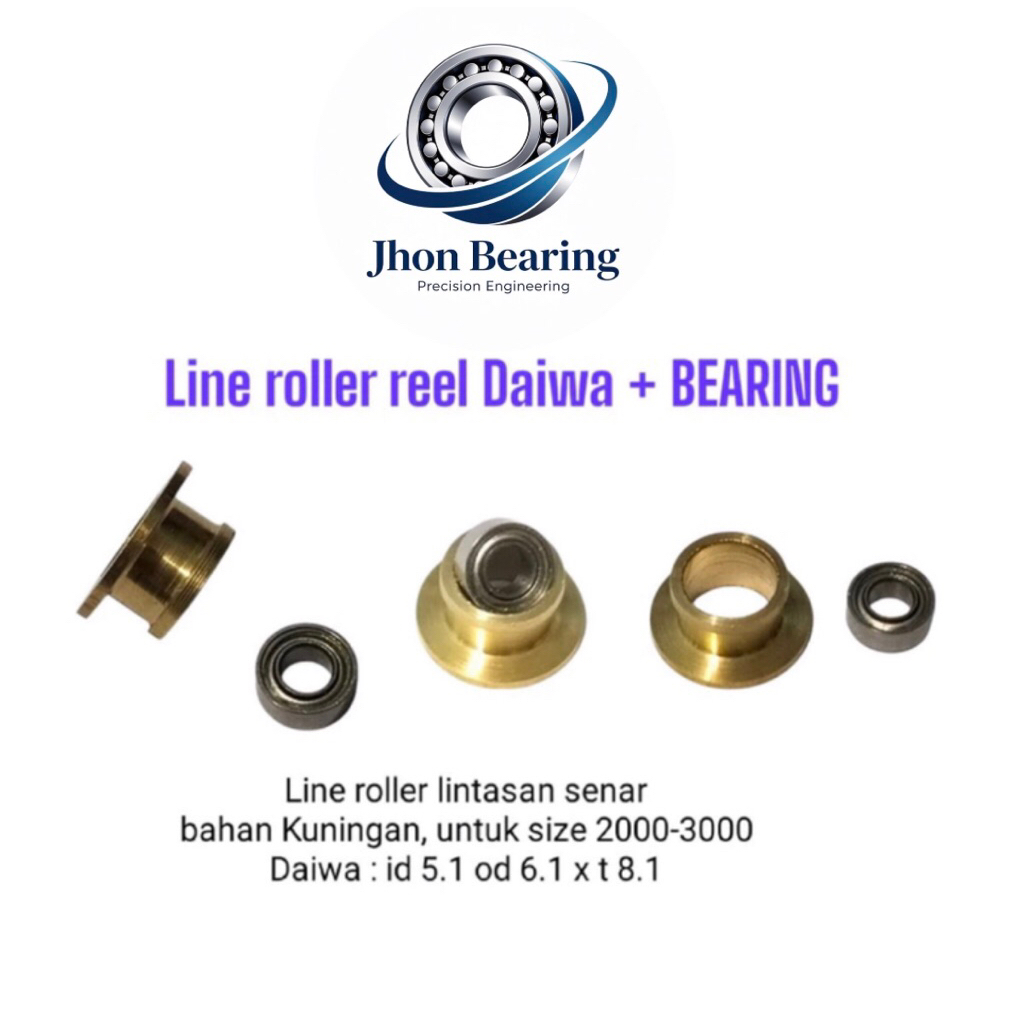 Line Roller + Bearing DAIWA / lintasan tali senar Reel uk 1000-3000