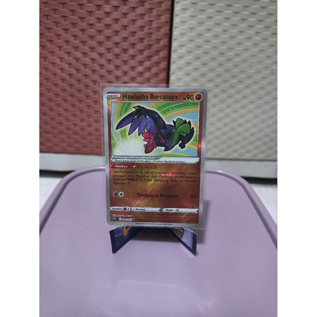Kartu Pokemon Indonesia - Hawlucha Bercahaya