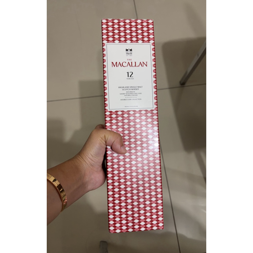 botol kosong macallan 12 years
