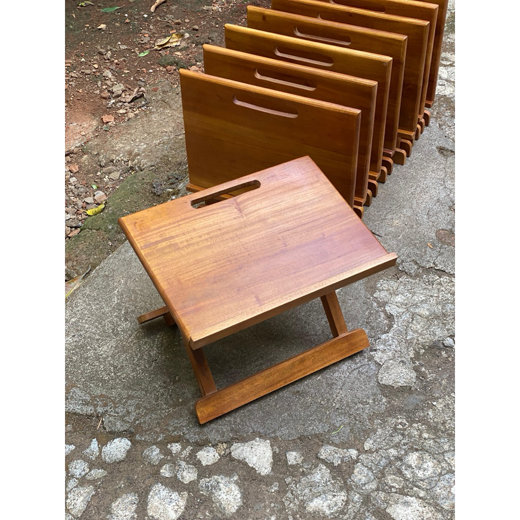 Meja Lipat Rehal Alqur'an / Meja Ngaji Rehal Kayu Meja Alqur'an / Meja Kayu Ngaji