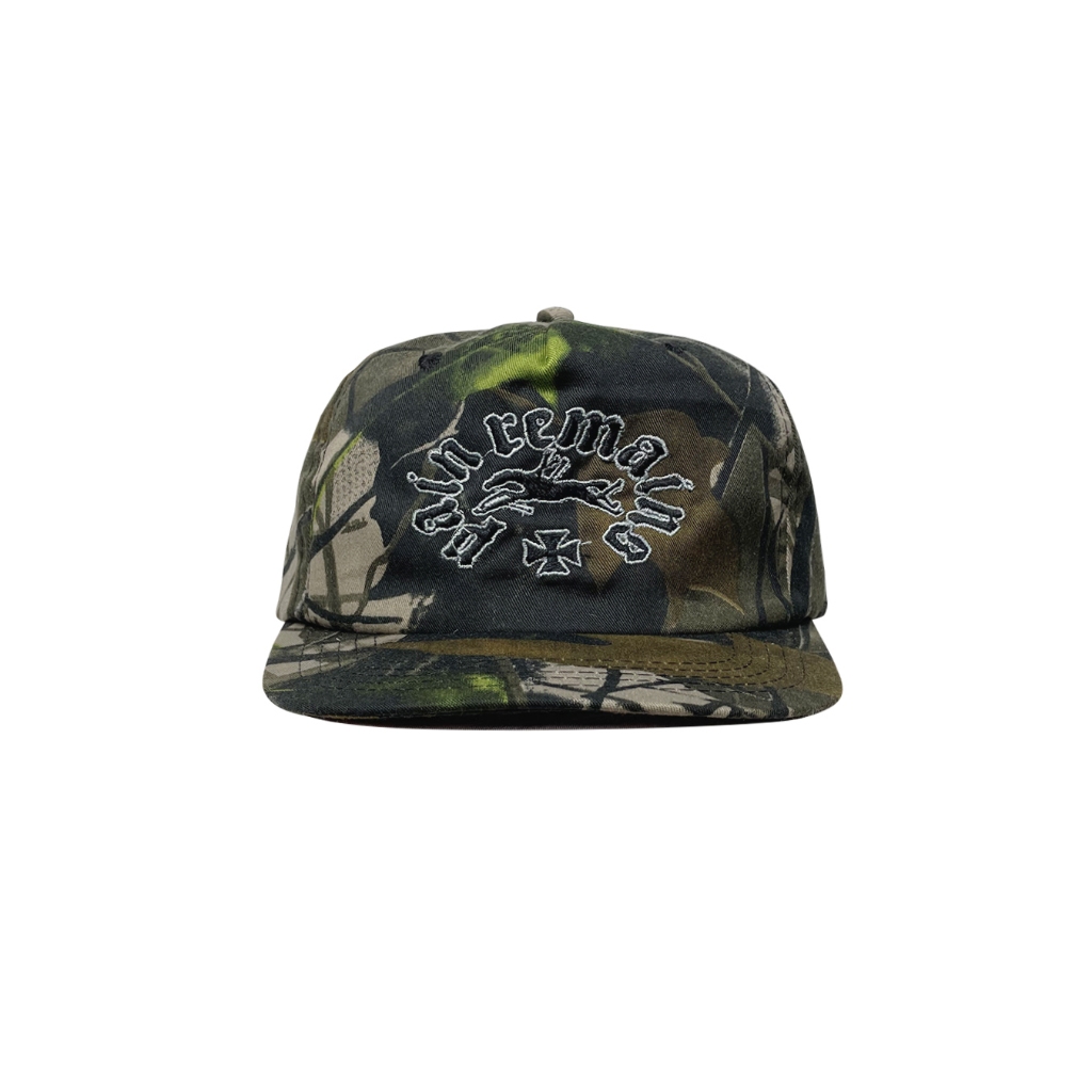 Cultsites Pain Remains Snapback classic camo Unisex cotton twill