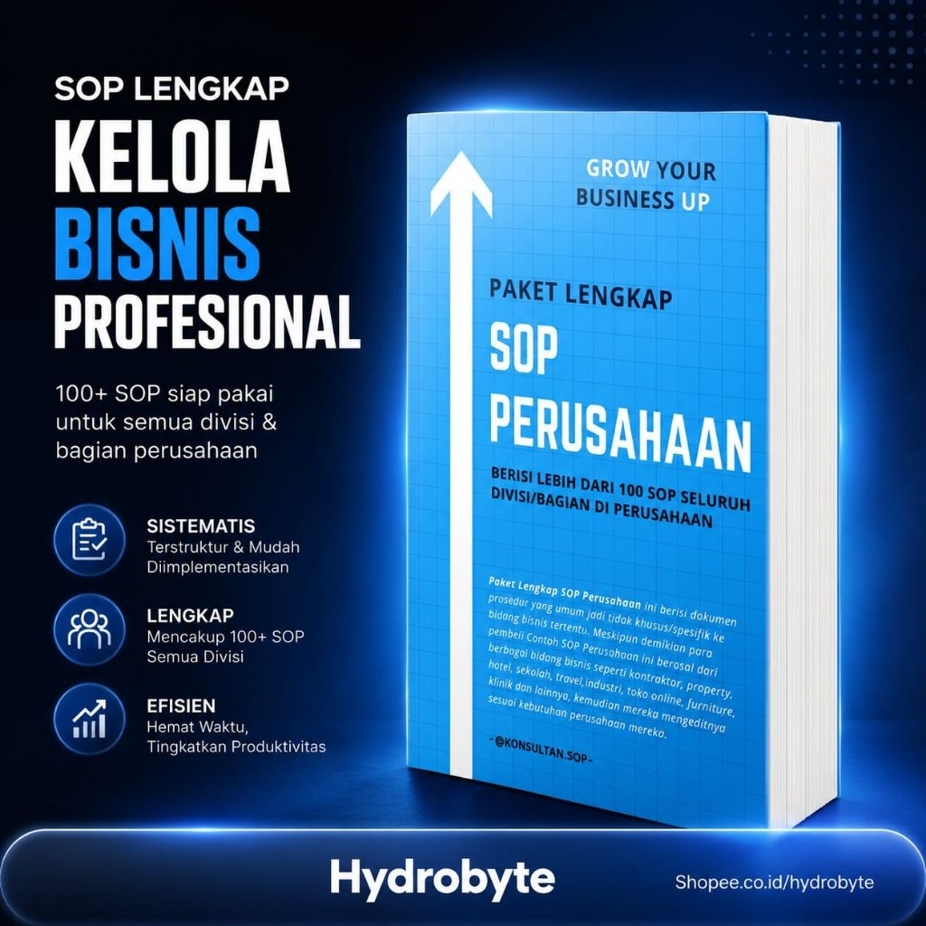 Draft Script SOP Perusahaan + Kumpulan Surat Bisnis + Psikotest HRD + Kontrak Perjanjian Terlengkap