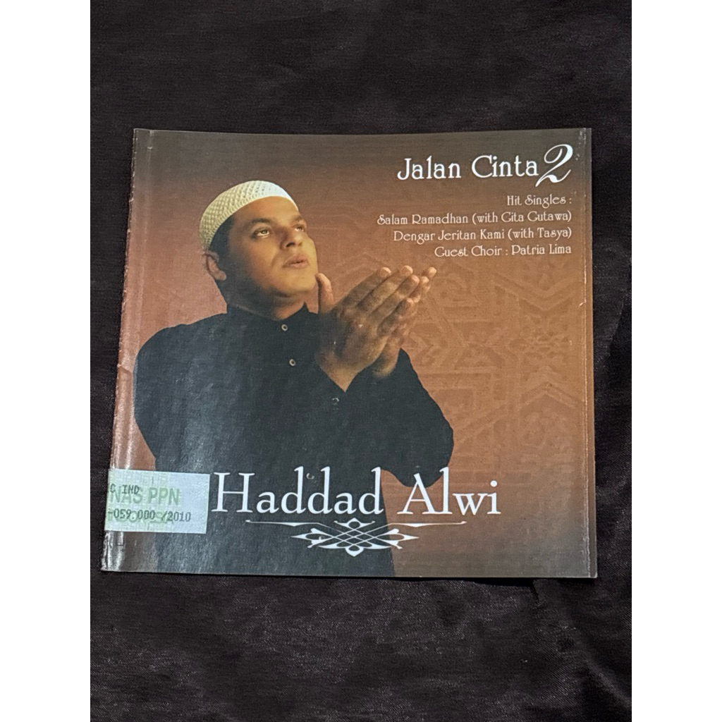 [SL2G] CD ALBUM HADDAD ALWI JALAN CINTA 2 ORIGINAL