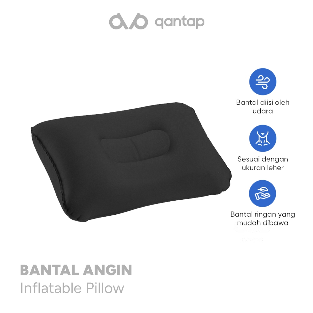 Qantap Bantal Angin Tiup Bantal Angin Portable Bantal Angin Mini serbaguna