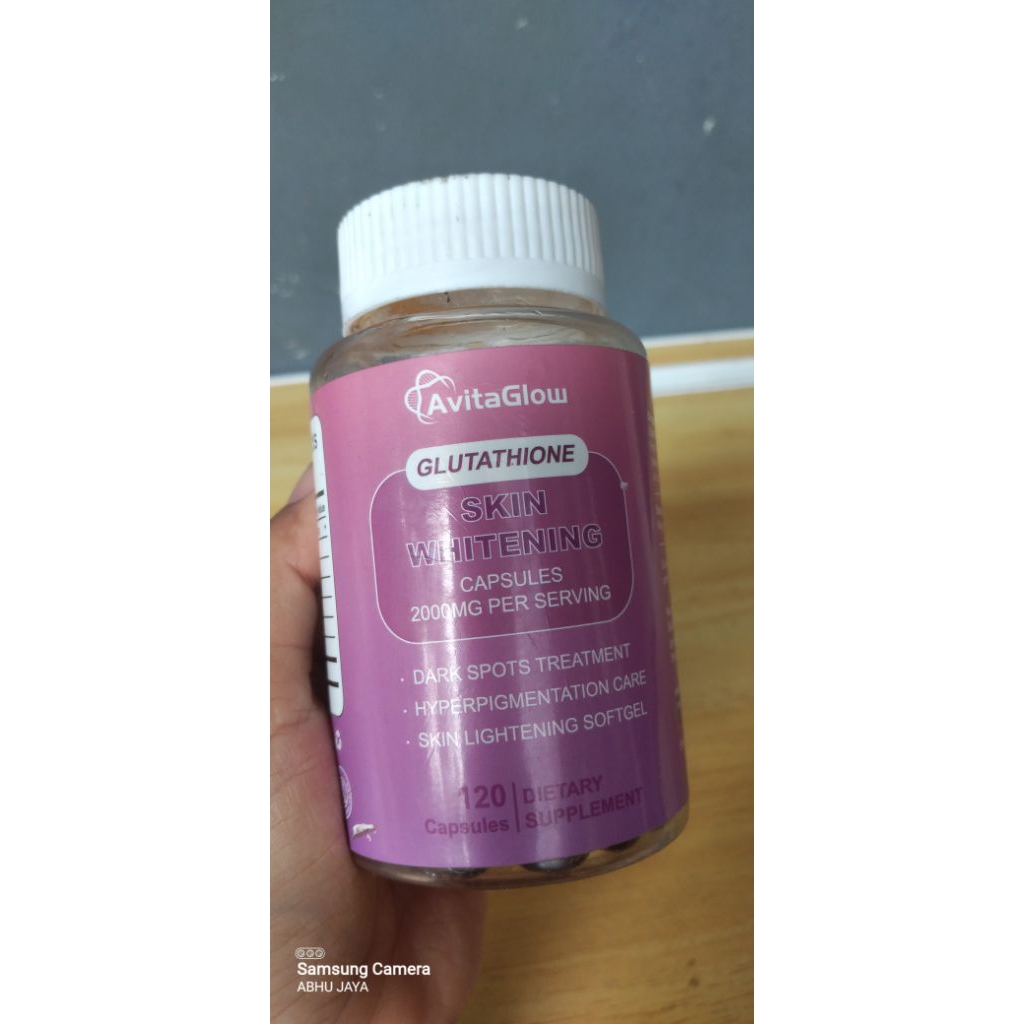 Avita glow gluthathione skin whitening
