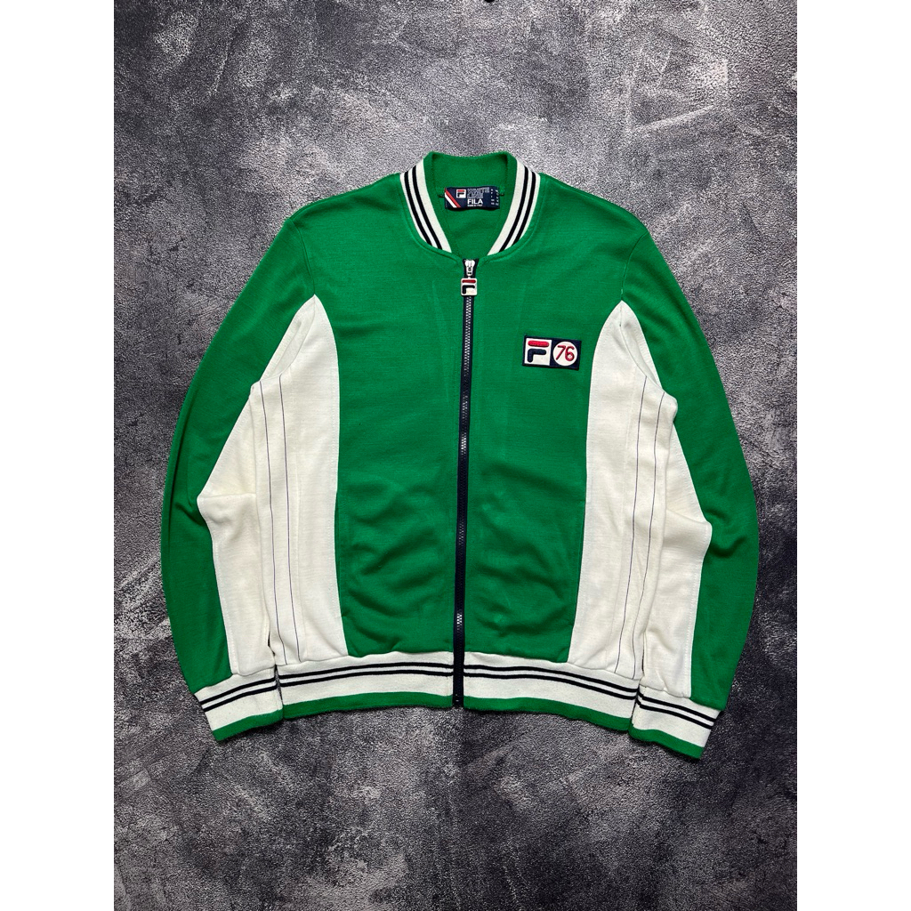 Fila Vintage Tracktop Settanta MK1 “76” Edition Kelly Green