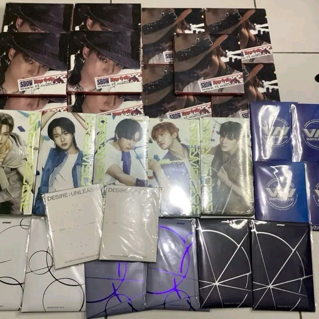 [SEALED] ALBUM SEALED READY INA KPOP NCT ATEEZ ENHYPEN TREASURE