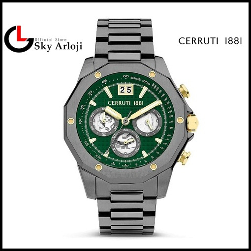 CERRUTI CIWGI2207403 Jam Tangan Pria Chronograph Original
