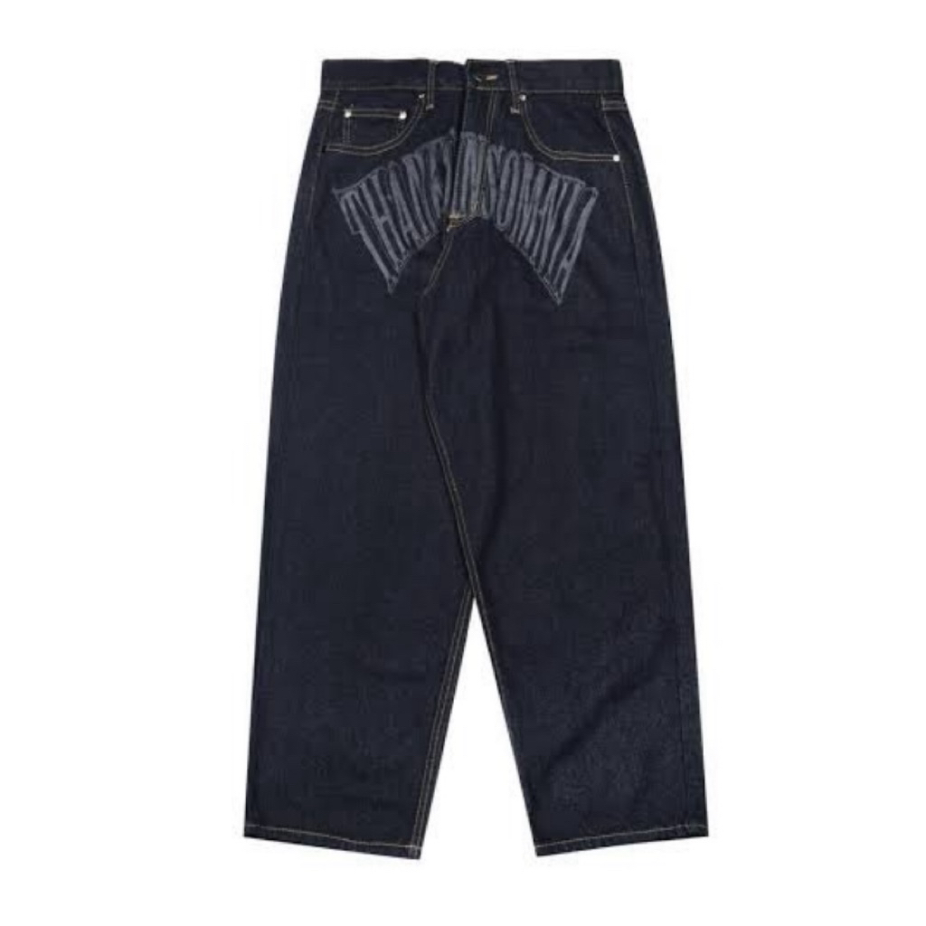 Denim Pants Draelle Arch Indigo Blue Thanksinsomnia