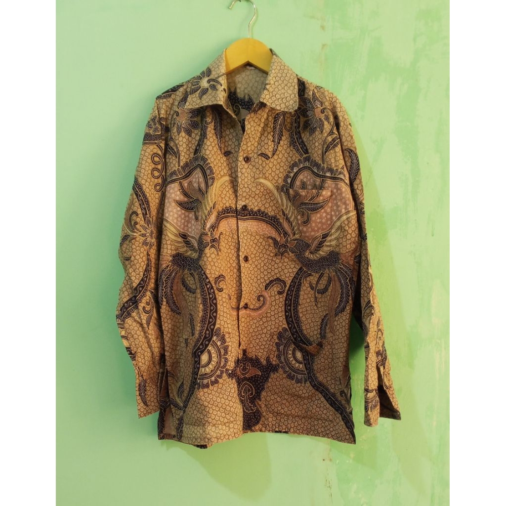 159. batik pria Arjuna coklat