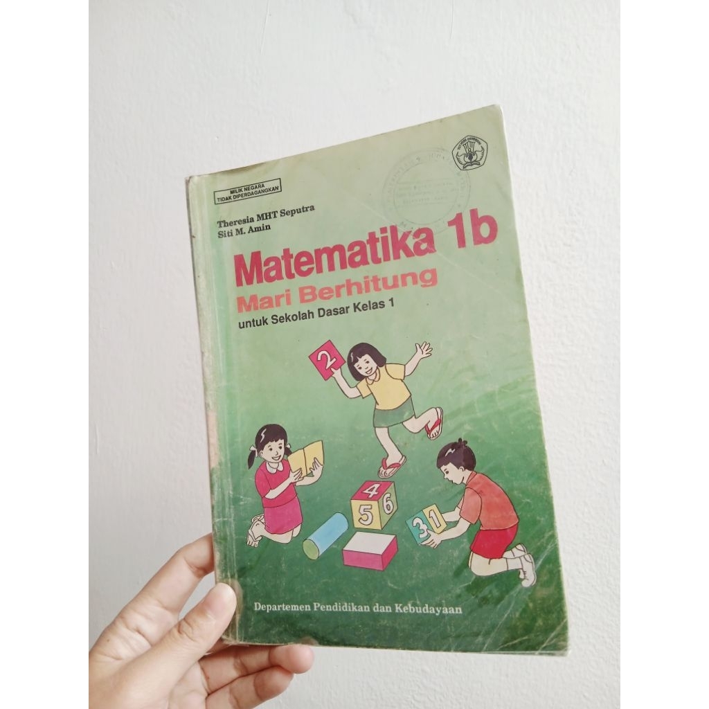 MATEMATIKA 1B,BUKU PELAJARAN JADUL