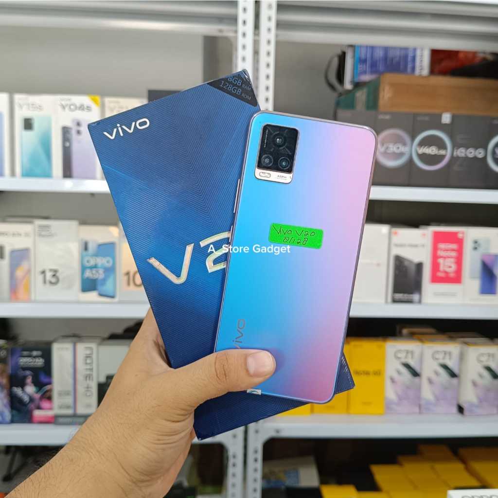 VIVO V20 8/128 SECOND FULLSET ORIGINAL